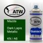 Preview: Mazda, Dark Lapis Metallic, KN / A6: 400ml Sprühdose, von ATW Autoteile West.